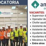 Ofertas de trabajo en Ambipar empresa trasnacional con operaciones en varios países