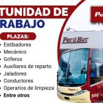 Nueva Convocatoria de trabajo en SOYUZ Perú Bus ¡Únete a nuestro equipo!