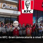 Trabaja en KFC: Gran convocatoria para personas con ganas de trabajar